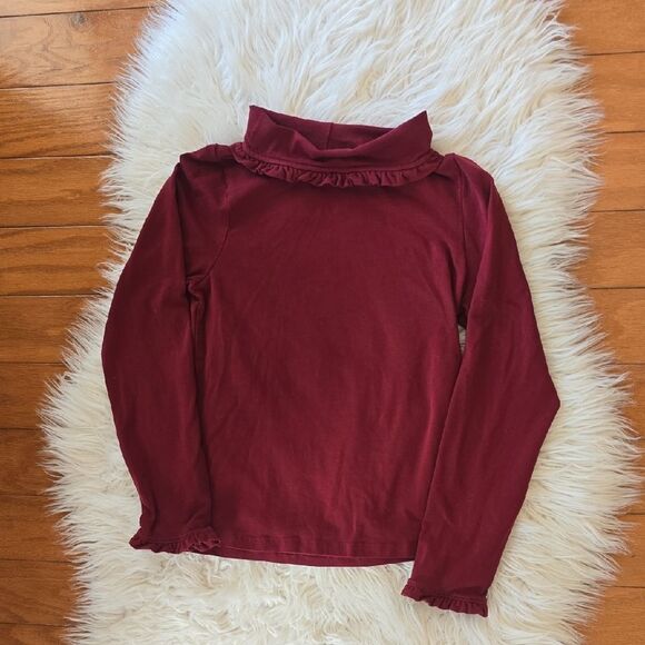 🩷Maroon Long Sleeve Kids Tee - Picture 1 of 4